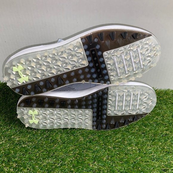 Under Armour Curry 6 SL Spikeless Golf Shoes Grey Comfort 3022578-100 Size 10